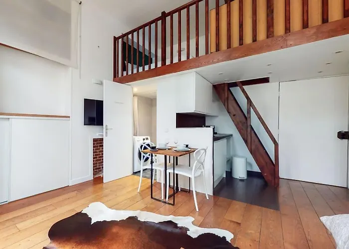 Chez Gustave: Clim Calm,saint Paul Marais, 2guests