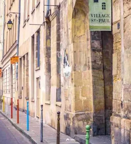 アパート Chez Gustave: Clim Calm,saint Paul Marais, 2guests *