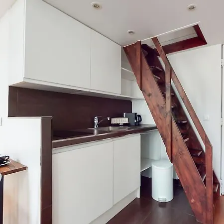 Chez Gustave: Clim Calm,saint Paul Marais, 2guests Lejlighed Paris