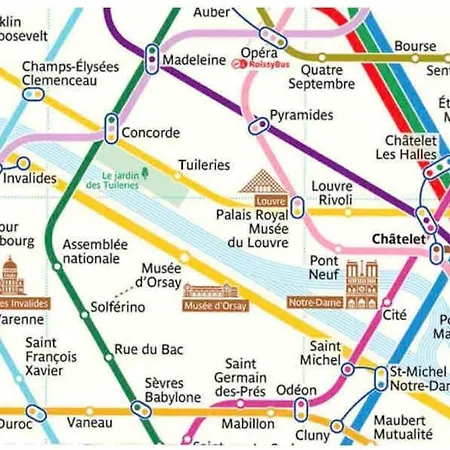 Chez Gustave: Clim Calm,saint Paul Marais, 2guests Lejlighed *